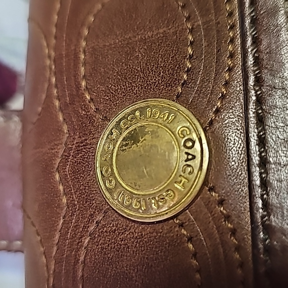 Coach Signature Leather Wallet - Picture 7 of 17